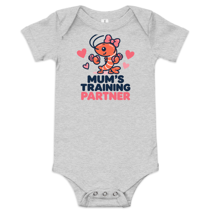 Mum’s Training Partner Baby Bodysuit | Baby Shrimp
