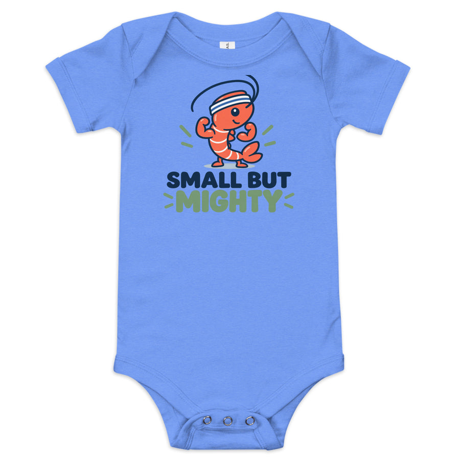 Small But Mighty Baby Bodysuit | Baby Shrimp