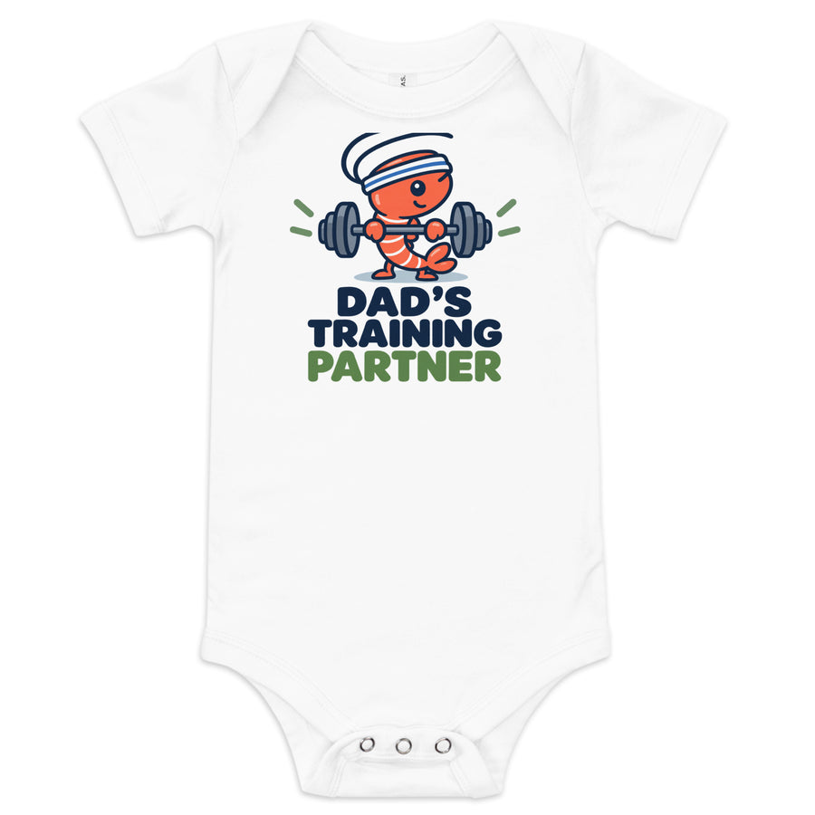 Dad’s Training Partner Baby Bodysuit | Baby Shrimp