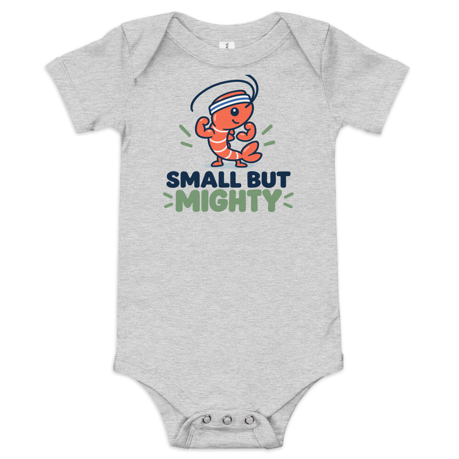Small But Mighty Baby Bodysuit | Baby Shrimp